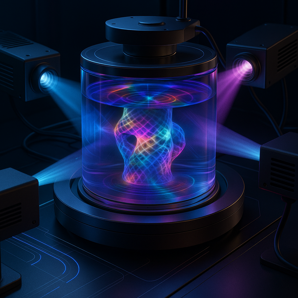 Volumetric 3D printing using computed axial lithography with rotating resin cylinder and light projection