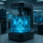 Tomographic volumetric 3D bioprinter creating complex biological structures