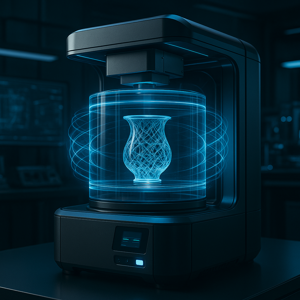 Volumetric 3D printing of ultra-thin glass parts using computed axial lithography