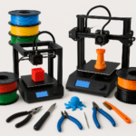 Top 3D printing products including printers, filaments, and accessories