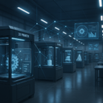 Distributed manufacturing network with 3D printers and digital inventory data visualization