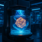 Computed axial lithography volumetric 3D printing process creating complex geometry in resin vat