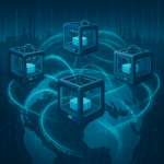 Networked 3D printing facilities connected by digital data streams representing distributed manufacturing