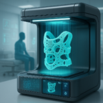 Volumetric 3D printing platform creating personalized medical devices using light projections