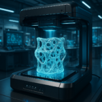 Volumetric 3D printer using holographic light synthesis rapidly fabricating a complex object