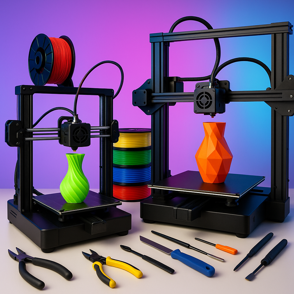 Top 3D printing deals including printers, filaments, and accessories