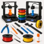 Top 3D printing deals including printers, filaments, and accessories